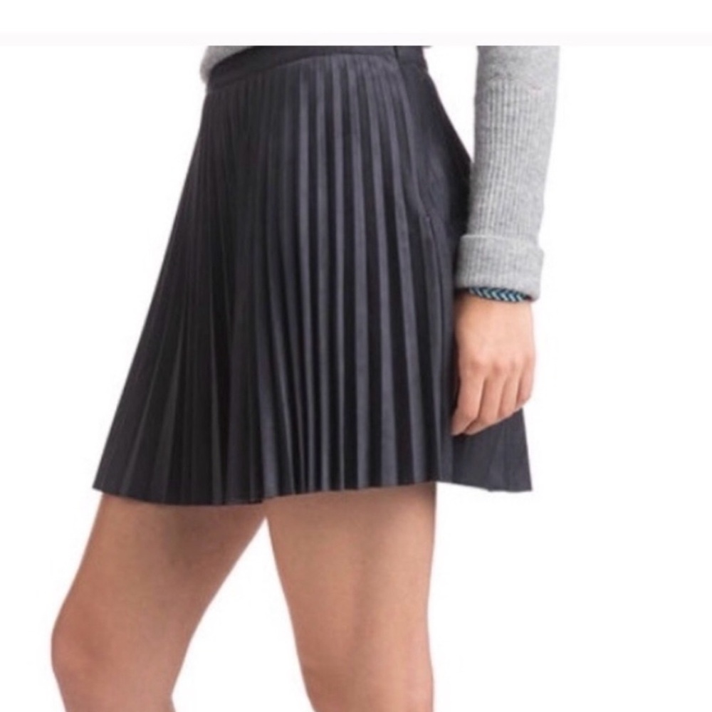 Vineyard Vines Pleated Skirt Size 14 Gray Tennis Preppy Classic